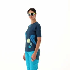 Donna CMP Polo E T-Shirt^T-shirt tecnica a maniche corte con fantasia da Donna