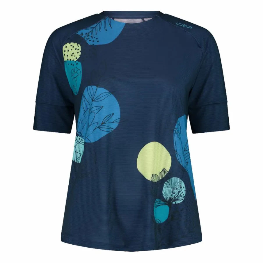 Donna CMP Polo E T-Shirt^T-shirt tecnica a maniche corte con fantasia da Donna