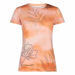 Donna CMP Polo E T-Shirt^T-shirt tecnica in Cool Menthol Boost con fantasia da Donna