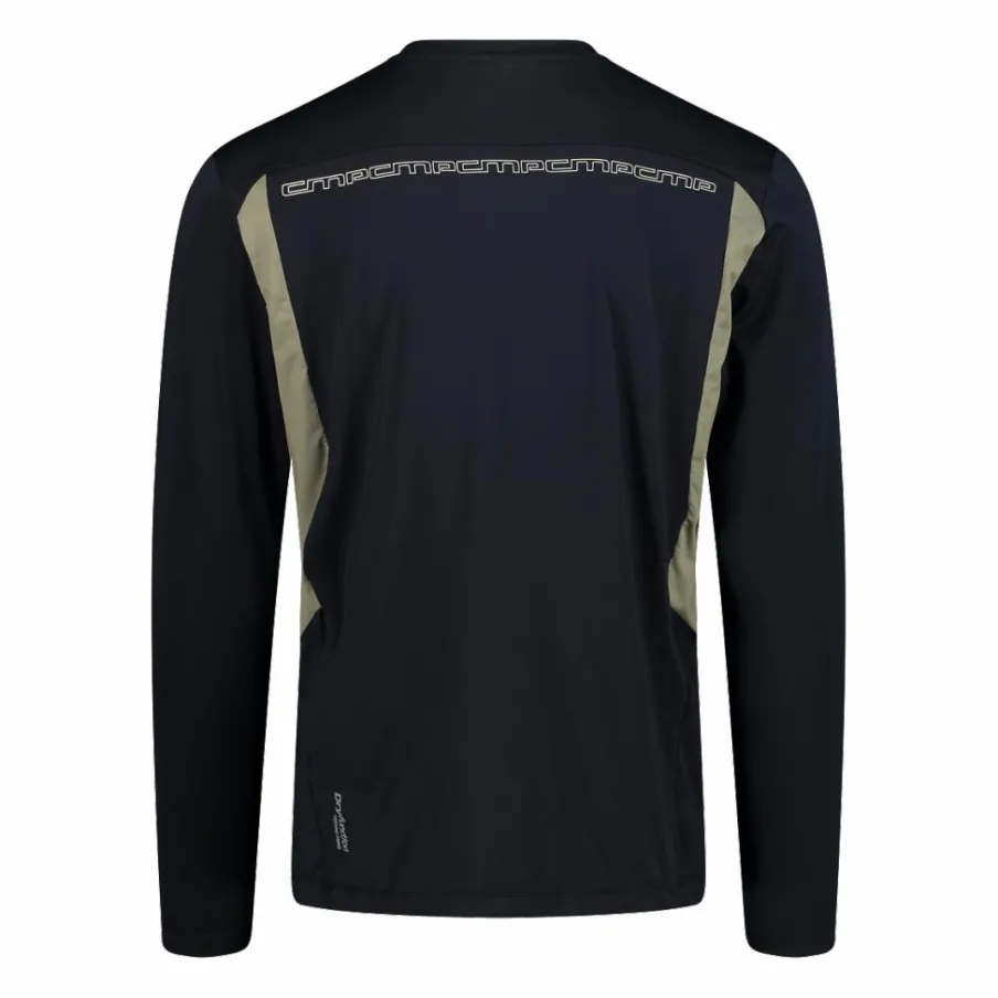 Uomo CMP Polo E T-Shirt^T-Shirt Tecnica Unlimitech a Manica Lunga con Cool Menthol Boost da Uomo