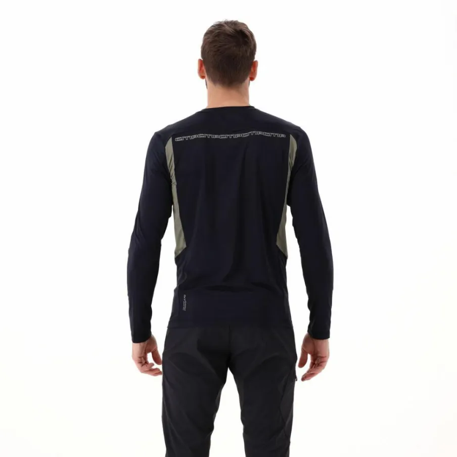 Uomo CMP Polo E T-Shirt^T-Shirt Tecnica Unlimitech a Manica Lunga con Cool Menthol Boost da Uomo