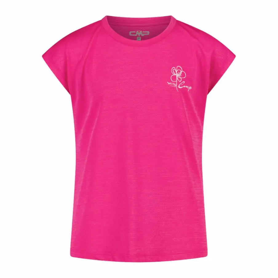 CMP T-Shirt^T-shirt tinta unita in jersey da Bambina