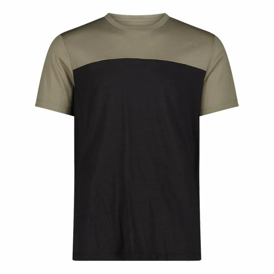 Uomo CMP Polo E T-Shirt^T-shirt Unlimitech in Performance Merino da Uomo
