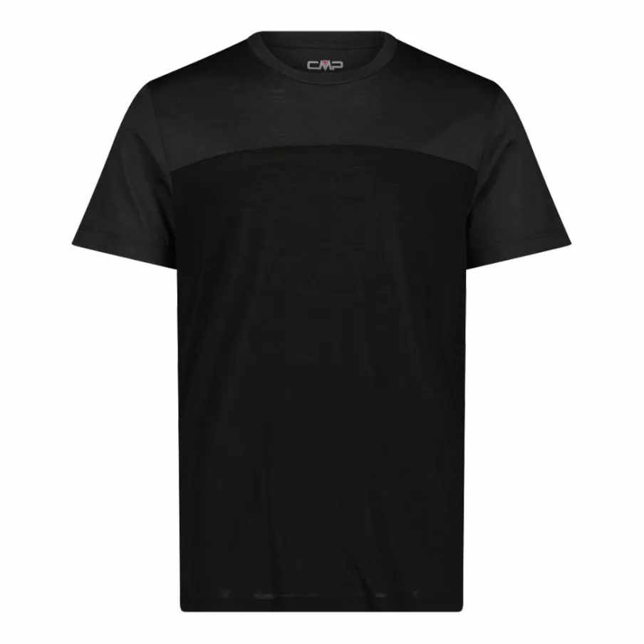 Uomo CMP Polo E T-Shirt^T-shirt Unlimitech in Performance Merino da Uomo