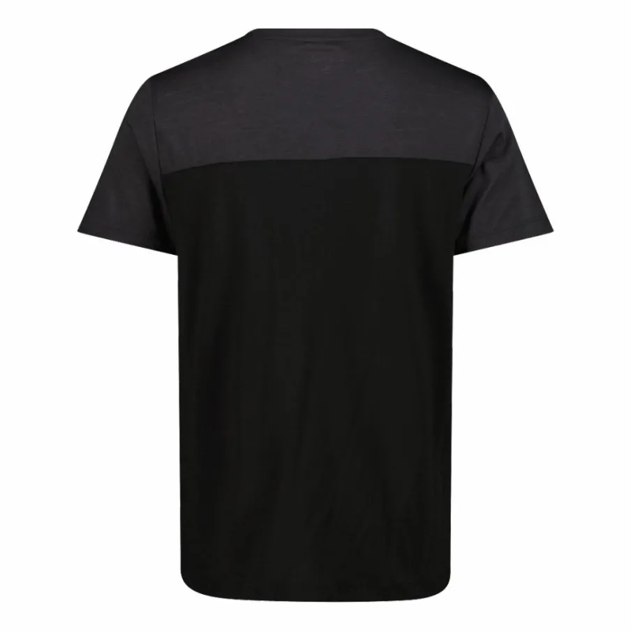 Uomo CMP Polo E T-Shirt^T-shirt Unlimitech in Performance Merino da Uomo