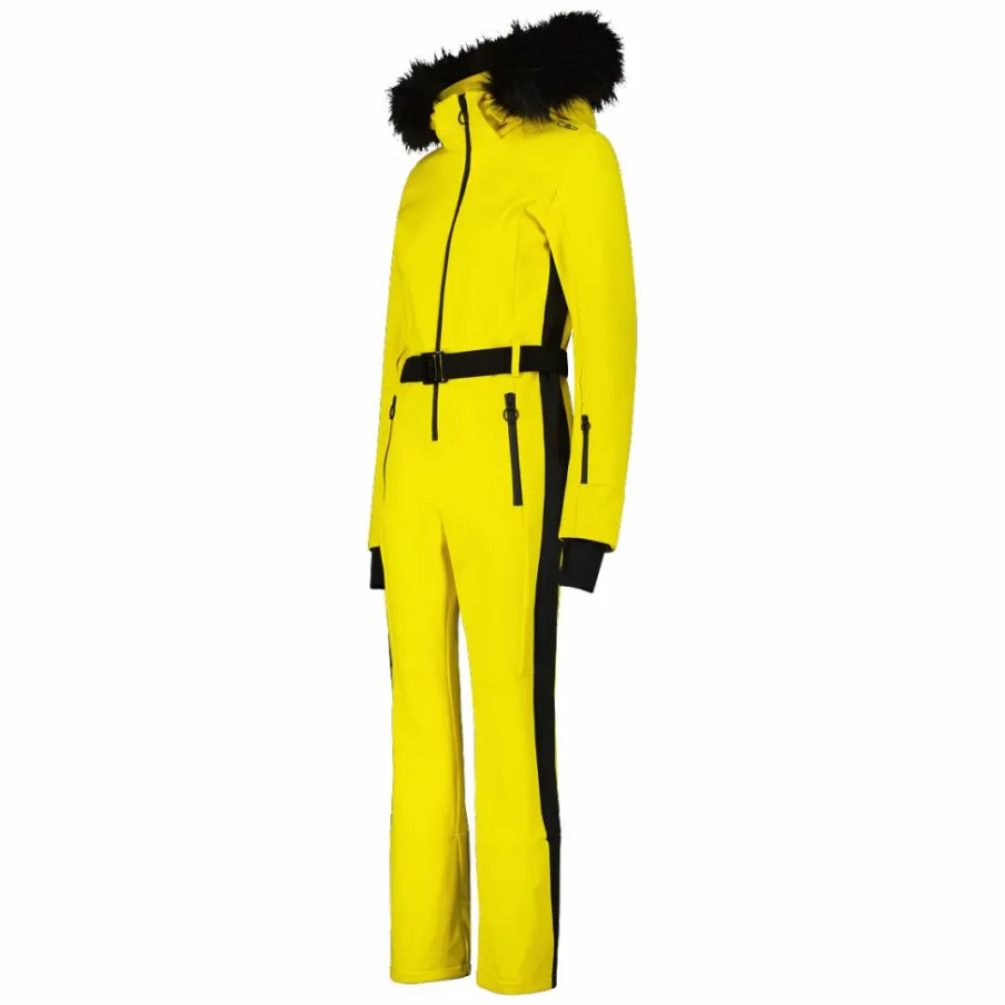 Donna CMP Pantaloni Sci|Giacche Sci^Tuta da sci da donna con cappuccio staccabile