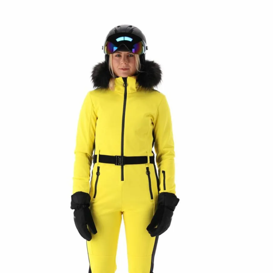 Donna CMP Pantaloni Sci|Giacche Sci^Tuta da sci da donna con cappuccio staccabile