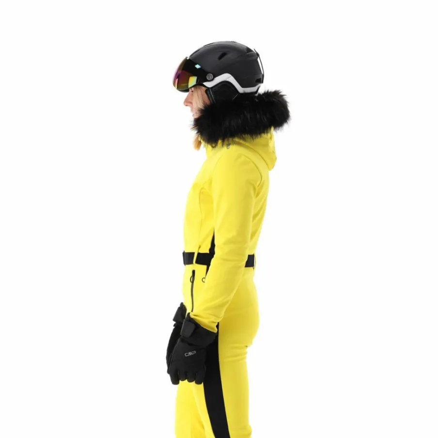 Donna CMP Pantaloni Sci|Giacche Sci^Tuta da sci da donna con cappuccio staccabile