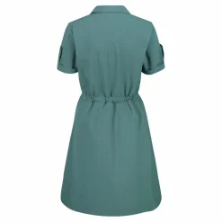 Donna CMP Gonne E Vestiti^Vestito da donna con collo a polo in tessuto stretch